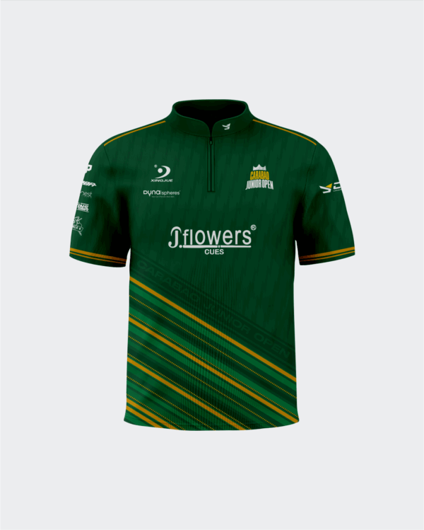 Jersey Billiard "Green Sacramento" Carabao Junior Open Series